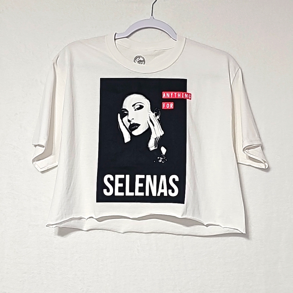 SELENA - "Anything for Selenas" Crop Top - Size Medium